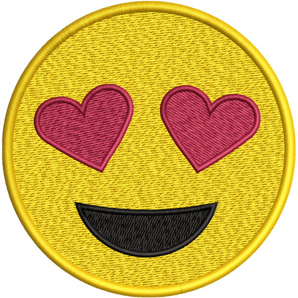 Heart Eye Emoji Design