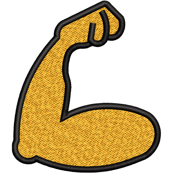 Muscle Emoji Design