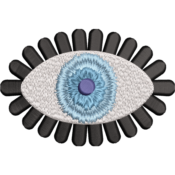 Blue Pupil Eye Design