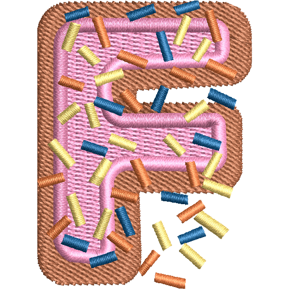 Pleasing Alphabet F