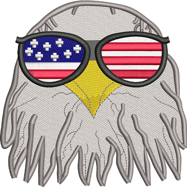 Eagle with Sunglasses Design