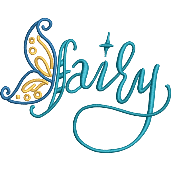 Fairy Butterfly Wing Design