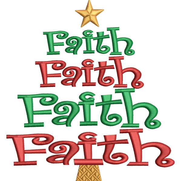 Faith text Design