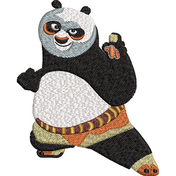 Fighter Panda Design