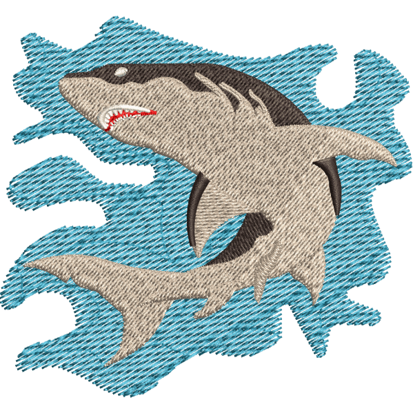 Angry Shark Design