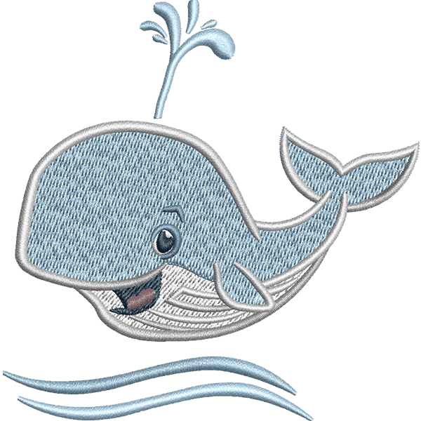 Blue Whale Playing Design