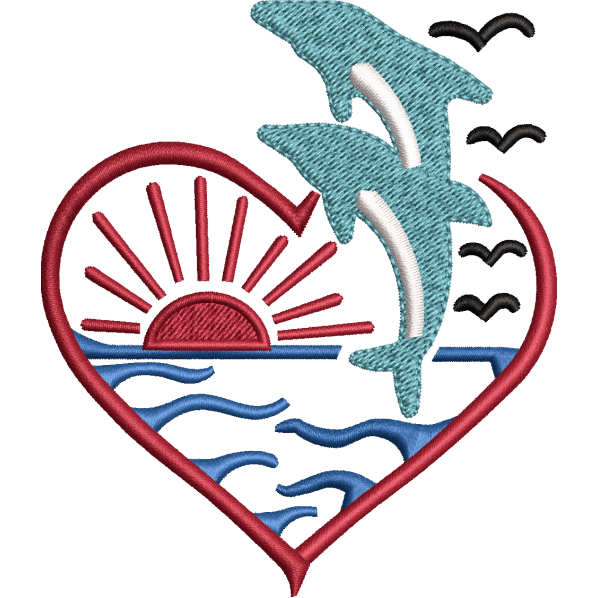 Love Dolphins Design
