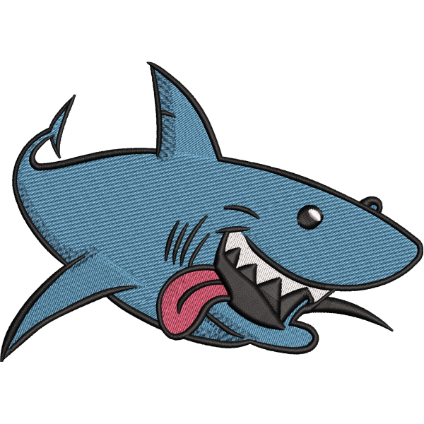 Grinning Shark Design