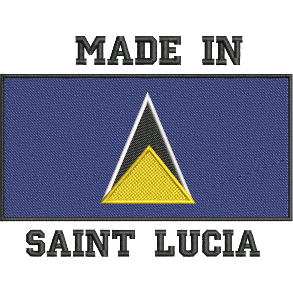 Saint Lucia Flag Design