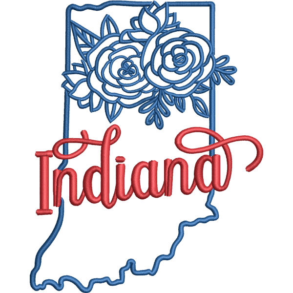 Indiana Floral State Design