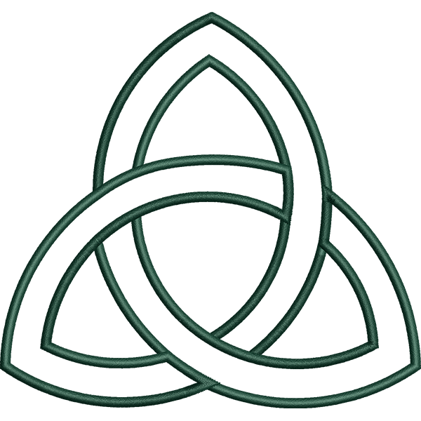 Triquetra Embroidery Design