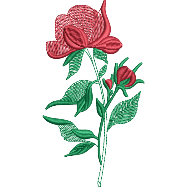 Red Flower Design