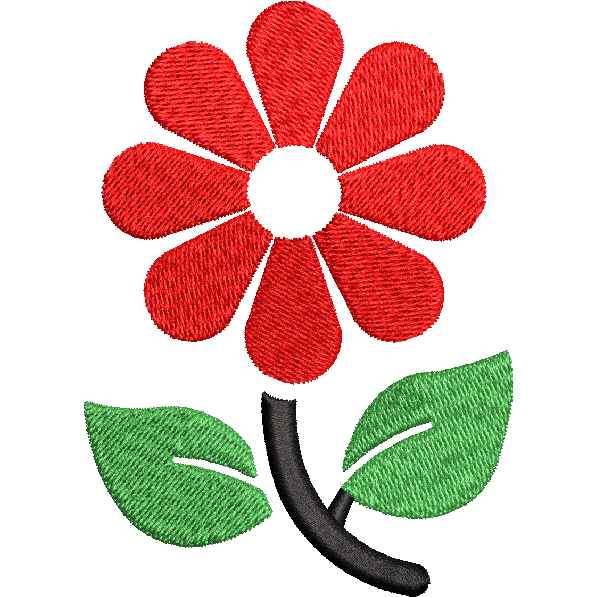 Red Flower Design