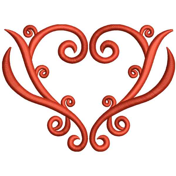 Flower Heart Design