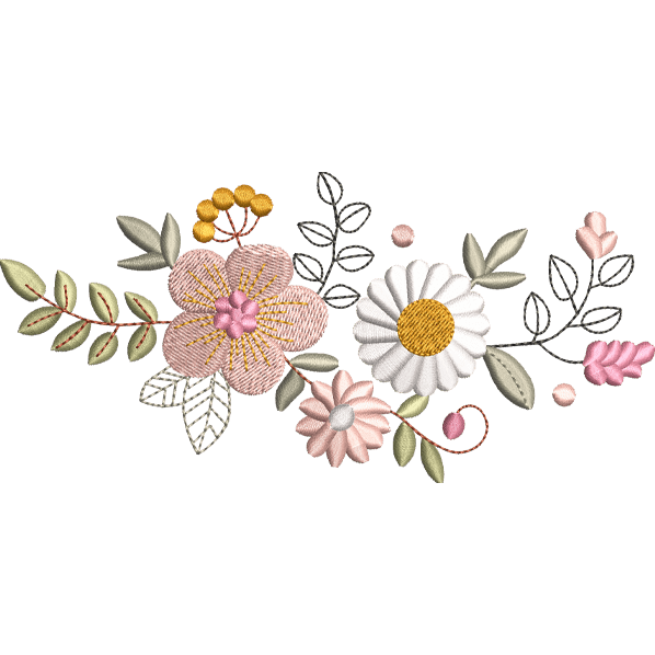 beautiful flower design