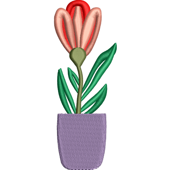 Planted Flower Design