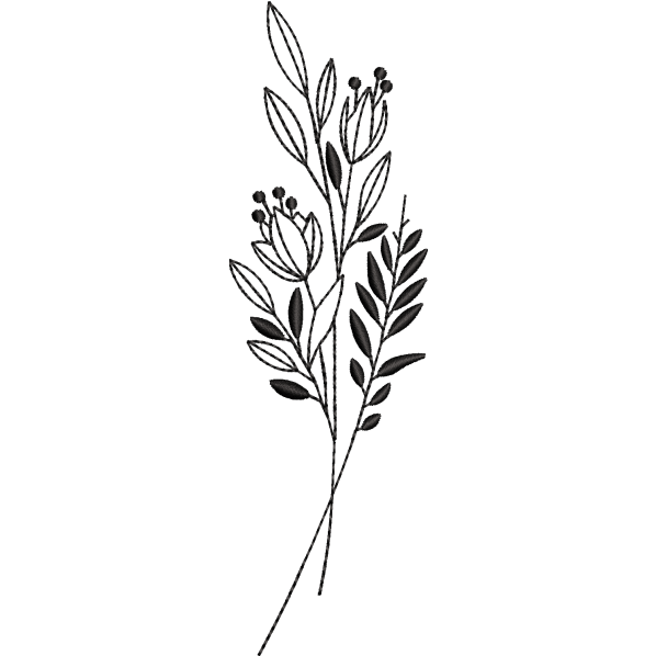 Rosemary Flower Design