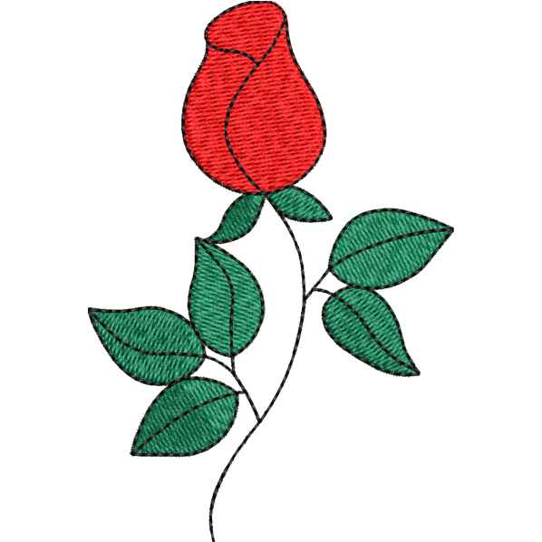 Red Flower Beautiful Design