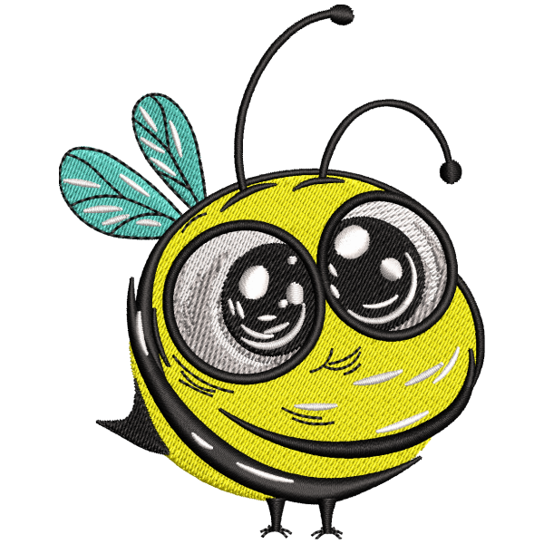 Cute Flying Bee Design