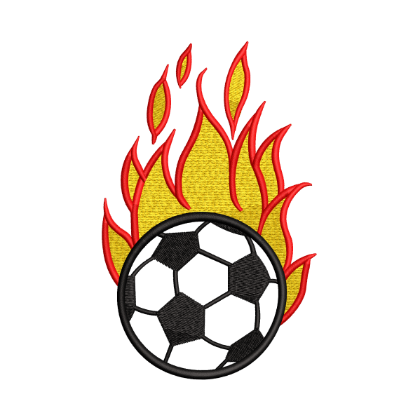 Football Fire Design