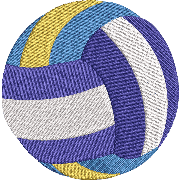 Blue Football Design
