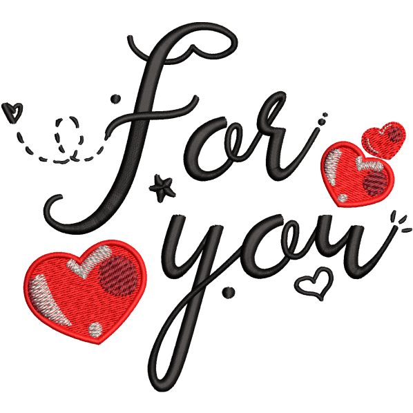 for you embroidery design