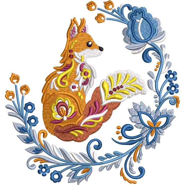 Fox Flower Design