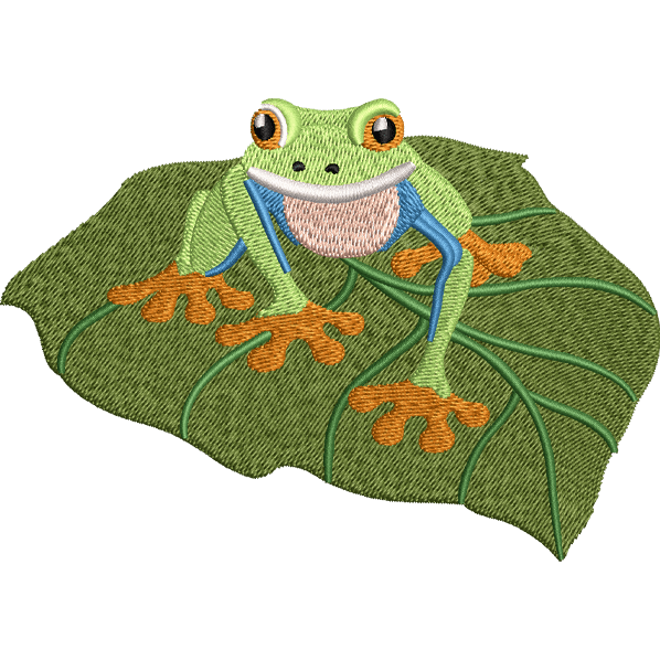 frog leave design