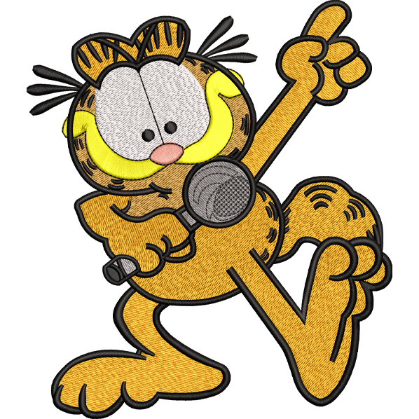 garfield singing design