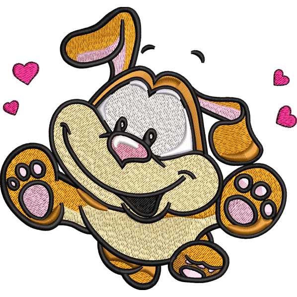 garfield love design