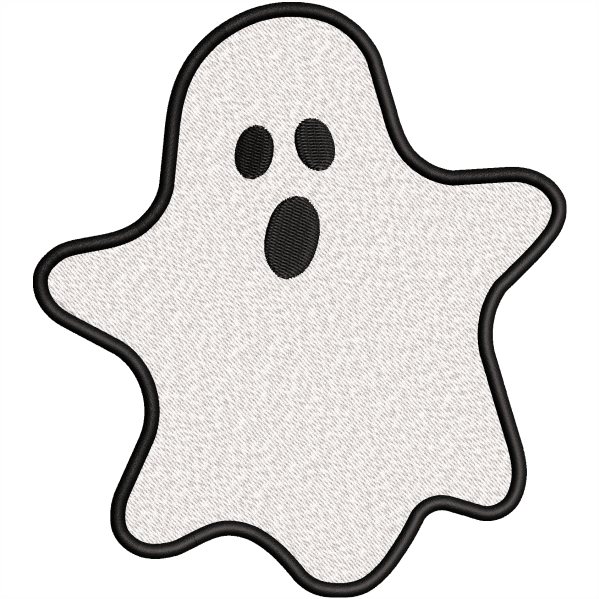 ghoust embroidery design