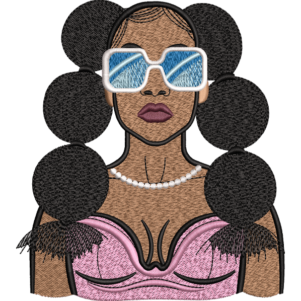 glasses girl design