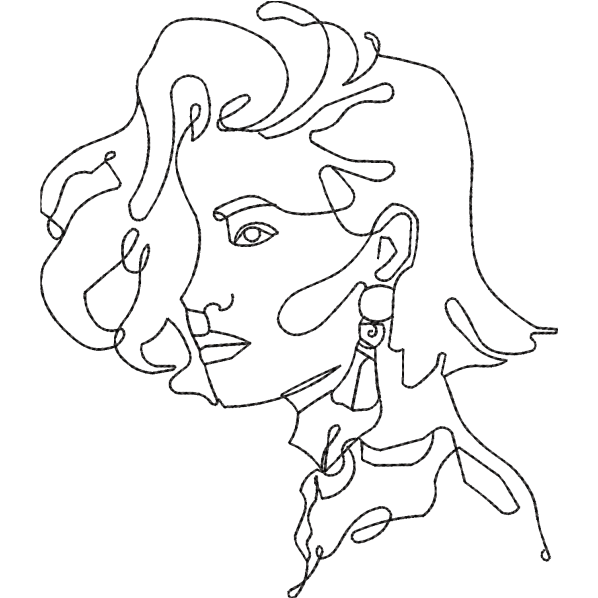 Girl sketch Design