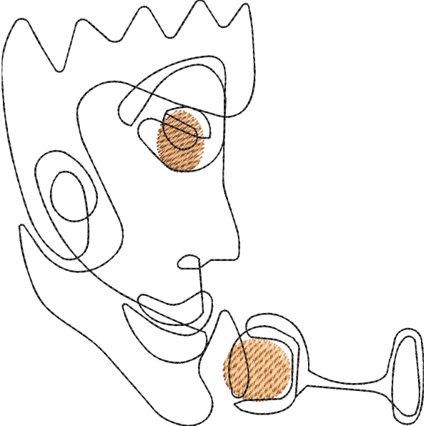 Gentle Man Outline