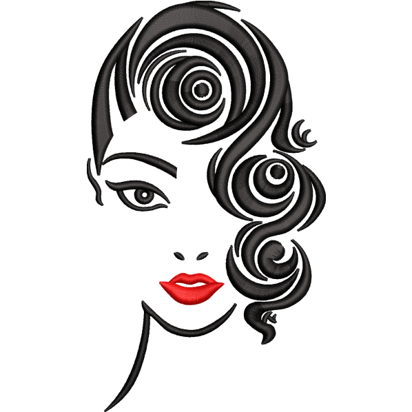 Sketch Fashion Girl Design