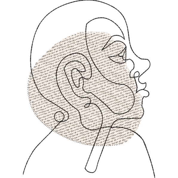 Woman Face Sketch Design