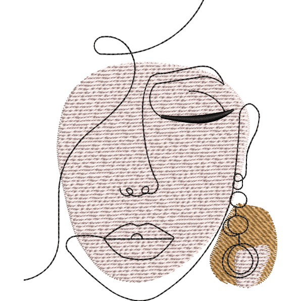 Beautiful Girl Face Sketch