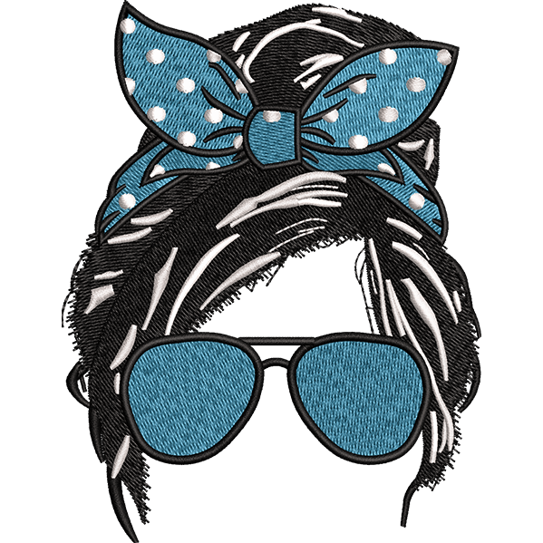 Girl With Blue Glasses