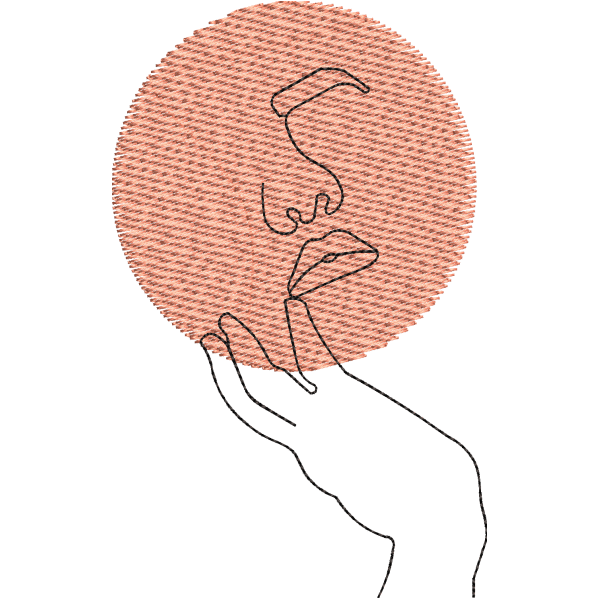 Thinking Face Outline