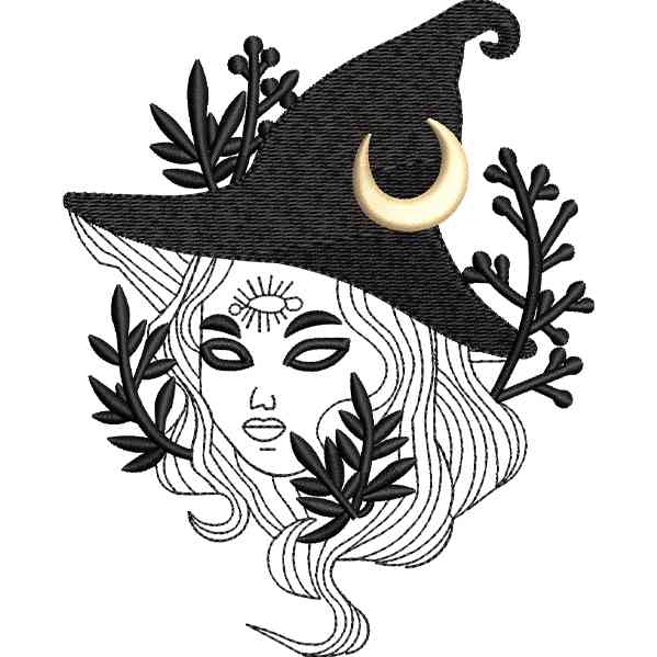 Creepy Witch Design