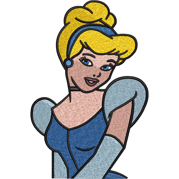 Girl Embroidery Design