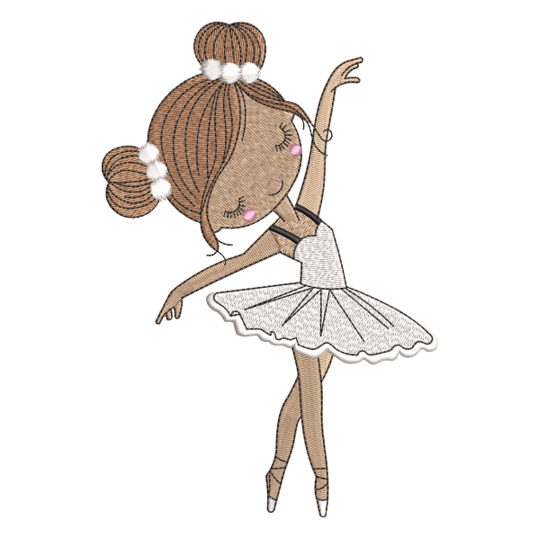 barbie embroidery design