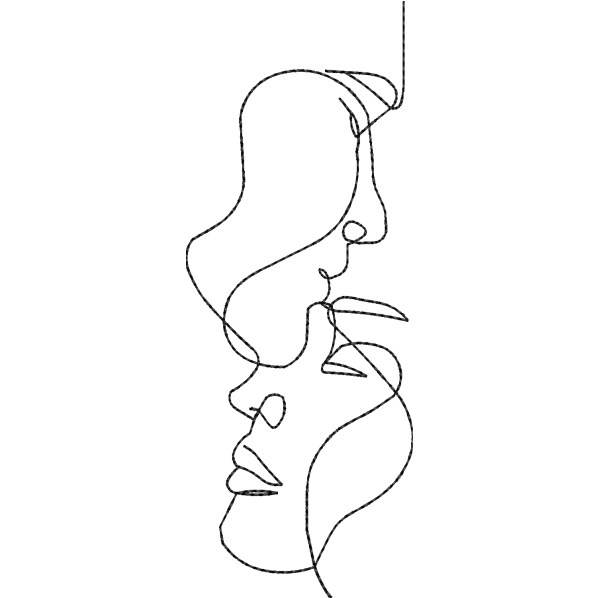 Man Kissing Forehead