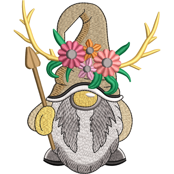 Gnome With Arrow