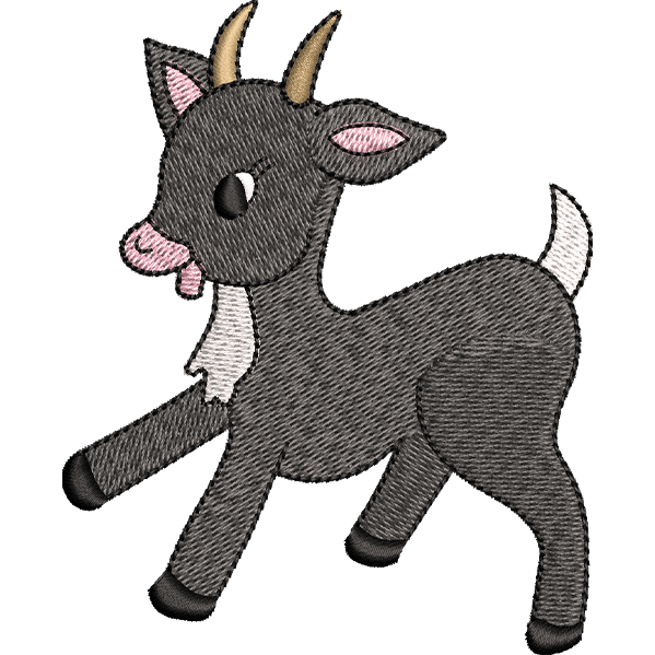 Cute baby Goat Design