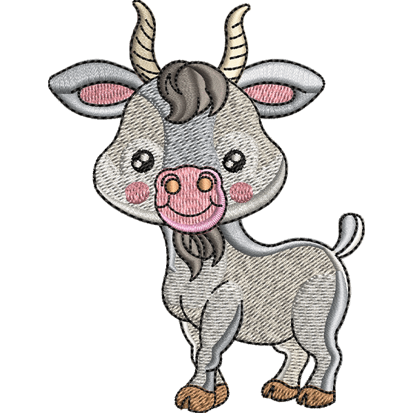 Cute Goat Design