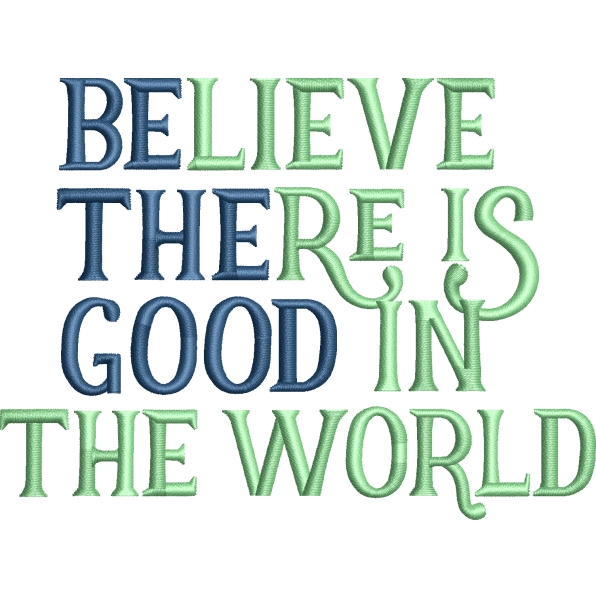 Believe Good Design