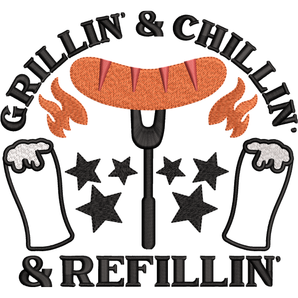 Grillin And Chillan Design