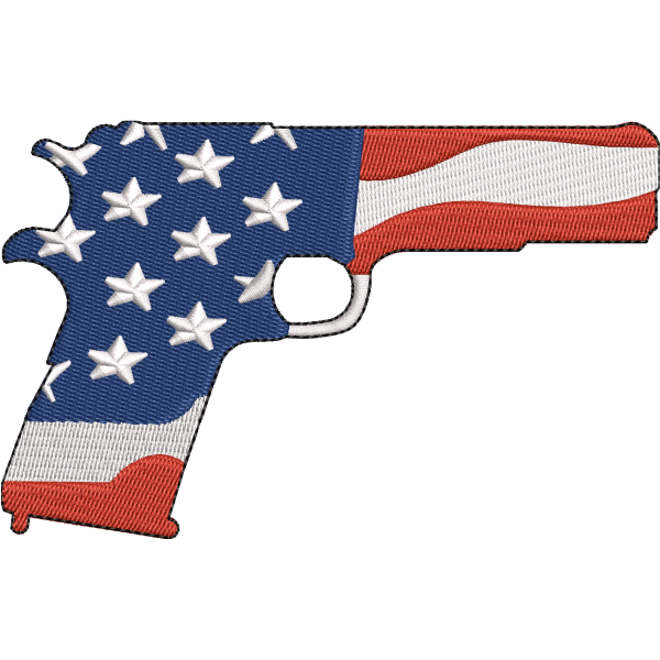 American Flag Gun Design