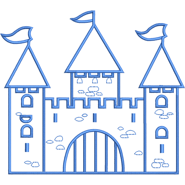 Castle Outline Design